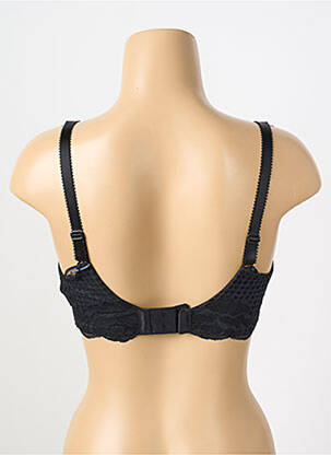 Soutien-gorge effet matière satinée haut soutien-gorge balconnet noir FANTASIE femme