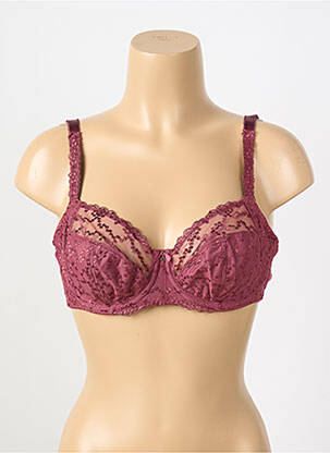 Soutien-gorge effet matière satinée haut soutien-gorge emboitant rose FANTASIE femme