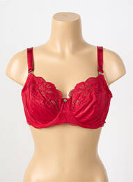 Soutien-gorge broderie haut soutien-gorge emboitant rouge FANTASIE femme