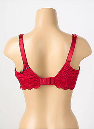Soutien-gorge broderie haut soutien-gorge emboitant rouge FANTASIE femme