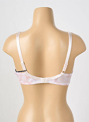 Soutien-gorge effet matière satinée haut soutien-gorge balconnet rose FANTASIE femme