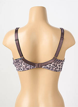 Soutien-gorge légère et transparente haut soutien-gorge emboitant marron FANTASIE femme