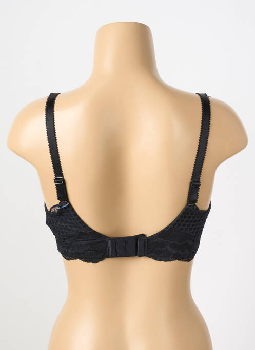 Soutien-gorge effet matière satinée haut soutien-gorge balconnet noir FANTASIE femme