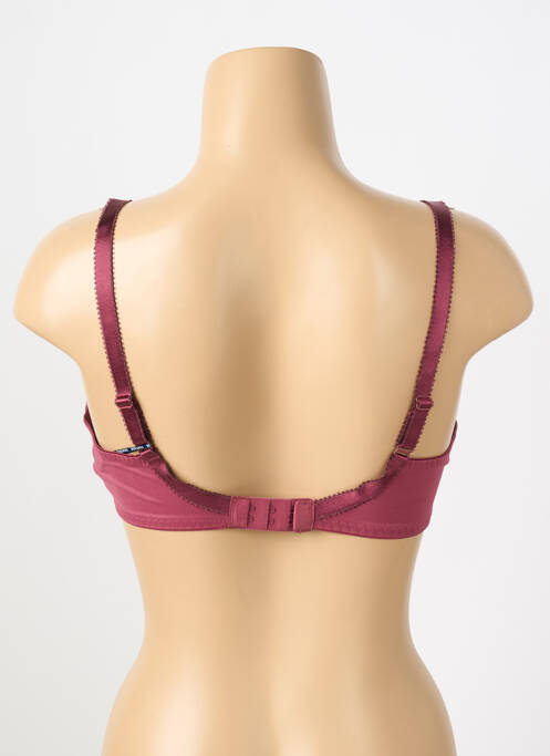 Soutien-gorge effet matière satinée haut soutien-gorge emboitant rose FANTASIE femme