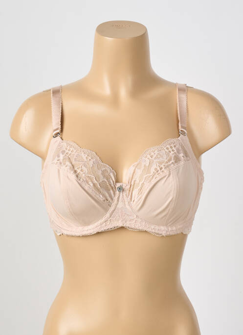 Soutien-gorge effet matière satinée haut soutien-gorge emboitant chair FANTASIE femme