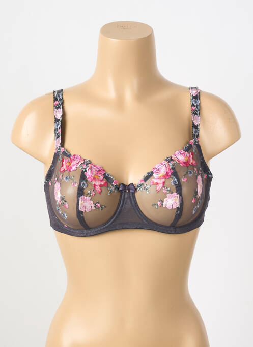 Soutien-gorge légère et transparente haut soutien-gorge emboitant gris FANTASIE femme