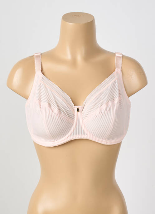 Soutien-gorge légère et transparente haut soutien-gorge emboitant rose FANTASIE femme