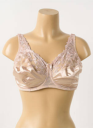 Soutien-gorge broderie haut soutien-gorge emboitant beige FANTASIE femme
