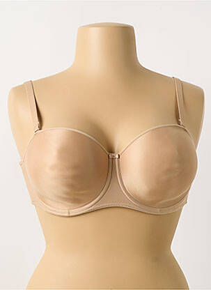Soutien-gorge avec armature haut bandeau beige FANTASIE femme