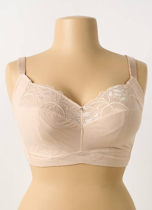 Soutien-gorge sans armature haut soutien-gorge emboitant beige FANTASIE femme