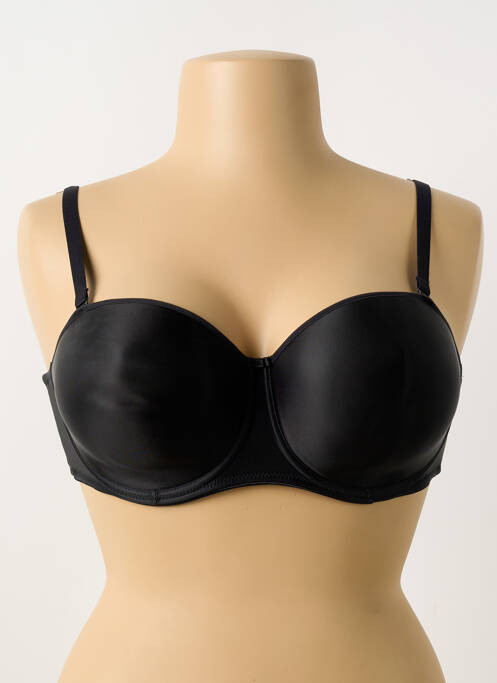 Soutien-gorge avec armature haut bandeau noir FANTASIE femme