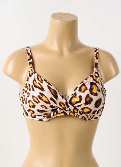 Haut de maillot de bain beige FANTASIE pour femme