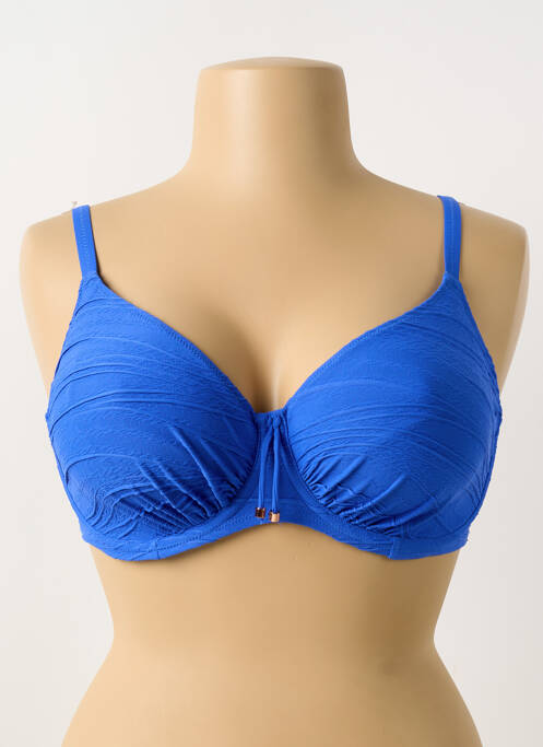 Haut de maillot de bain bleu FANTASIE pour femme