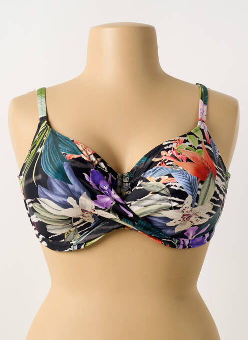 Haut de maillot de bain noir FANTASIE pour femme