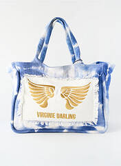 Sac bleu VIRGINIE DARLING pour femme seconde vue