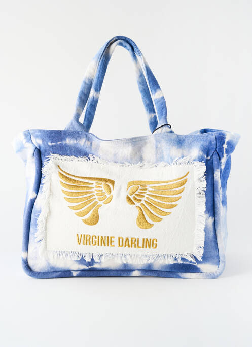 Sac bleu VIRGINIE DARLING pour femme