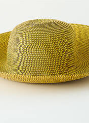 Chapeau jaune SCOTCH & SODA pour femme seconde vue