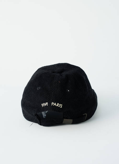 Casquette noir FIVE pour femme
