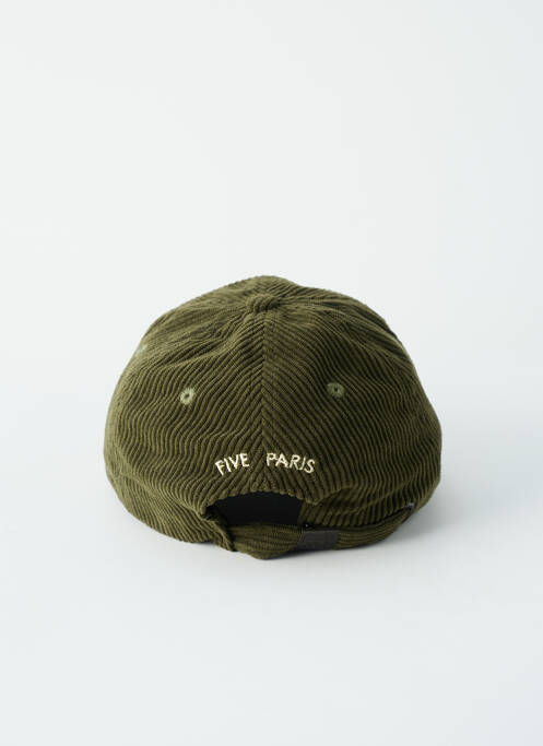 Casquette vert FIVE pour femme