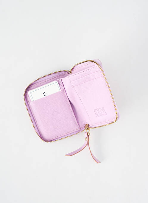 Portefeuille rose SCOTCH & SODA femme