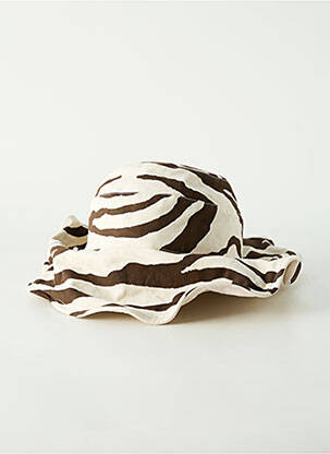 Bonnet forme bob beige OOF WEAR femme