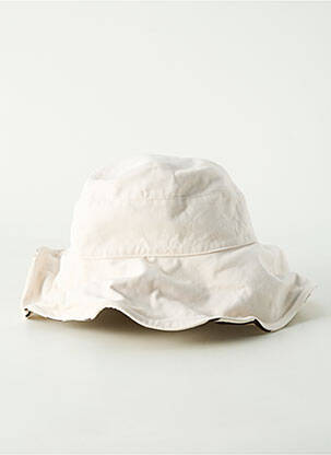 Bonnet forme bob beige OOF WEAR femme