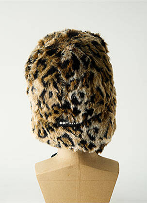 Bonnet fourrure synthétique marron OOF WEAR femme