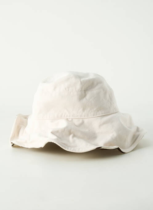 Bonnet forme bob beige OOF WEAR femme