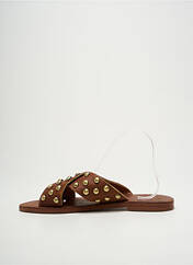 Mules/Sabots marron VIRGINIE DARLING pour femme seconde vue