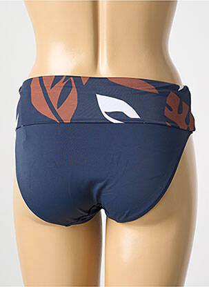 Bas de maillot de bain imprimé fantaisie culotte bleu FANTASIE femme