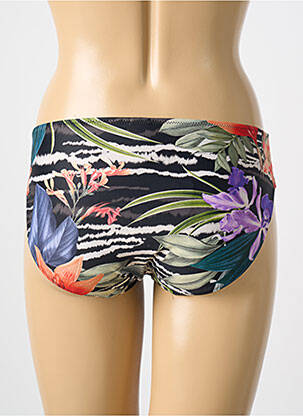 Bas de maillot de bain imprimé tie and dye culotte noir FANTASIE femme
