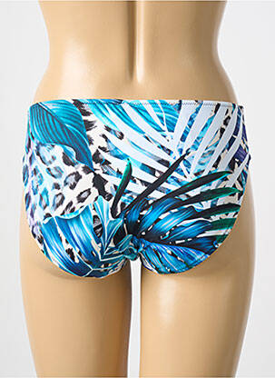 Bas de maillot de bain imprimé tie and dye culotte bleu FANTASIE femme