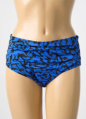 Bas de maillot de bain imprimé fantaisie culotte bleu FANTASIE femme