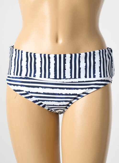 Bas de maillot de bain stretch culotte bleu FANTASIE femme