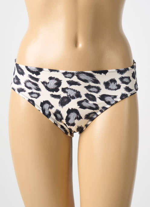 Bas de maillot de bain stretch culotte beige FANTASIE femme