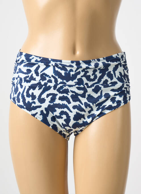 Bas de maillot de bain imprimé fantaisie culotte blanc FANTASIE femme