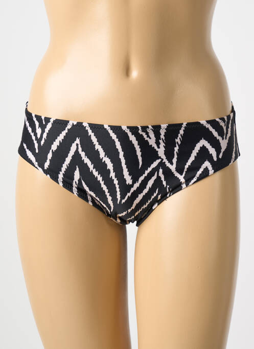 Bas de maillot de bain imprimé fantaisie culotte noir FANTASIE femme