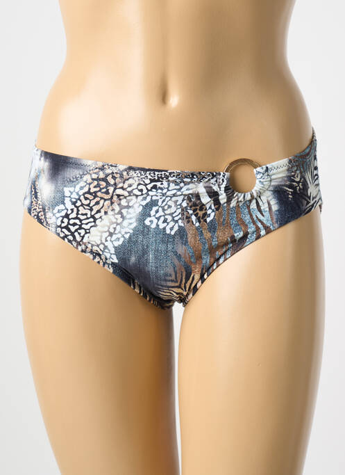 Bas de maillot de bain tissage satiné culotte noir FANTASIE femme
