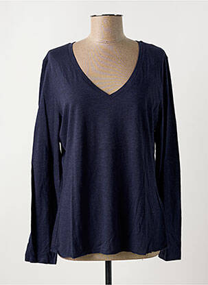T-shirt manches longues manches longues bleu HARRIS WILSON femme
