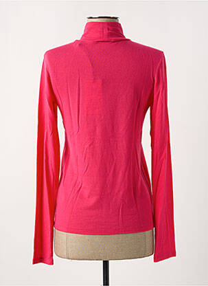 Sous-pull stretch manches longues rose SCOTCH & SODA femme
