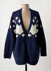 Gilet manches longues bleu YERSE pour femme seconde vue