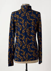 Sous-pull bleu ZILCH pour femme seconde vue