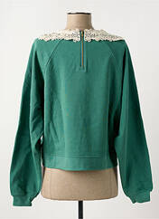 Sweat-shirt vert IDANO pour femme seconde vue