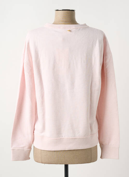 Sweat-shirt stretch manches longues rose FABIENNE CHAPOT femme
