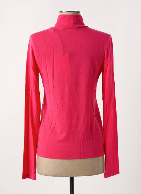 Sous-pull stretch manches longues rose SCOTCH & SODA femme