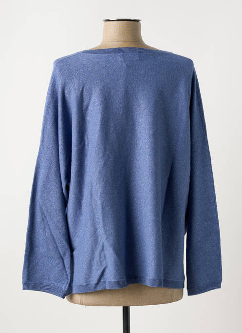 Pull col v manches longues bleu HARRIS WILSON femme
