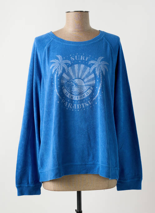 Sweat-shirt bleu HARTFORD pour femme