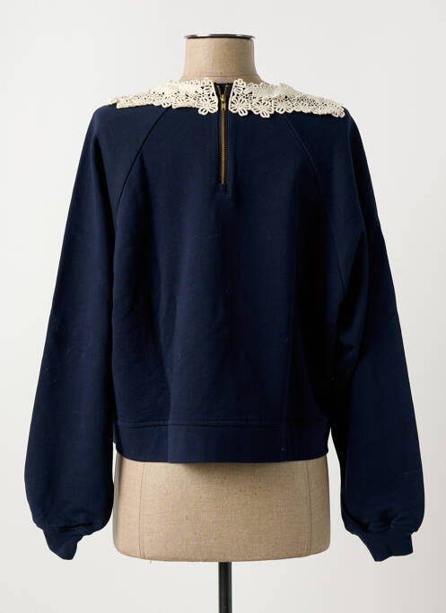 Sweat-shirt bleu IDANO femme