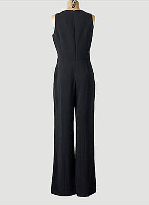 Combi-pantalon tissage crêpe sans manche noir KOCCA femme