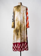 Robe longue beige GRACE pour femme seconde vue